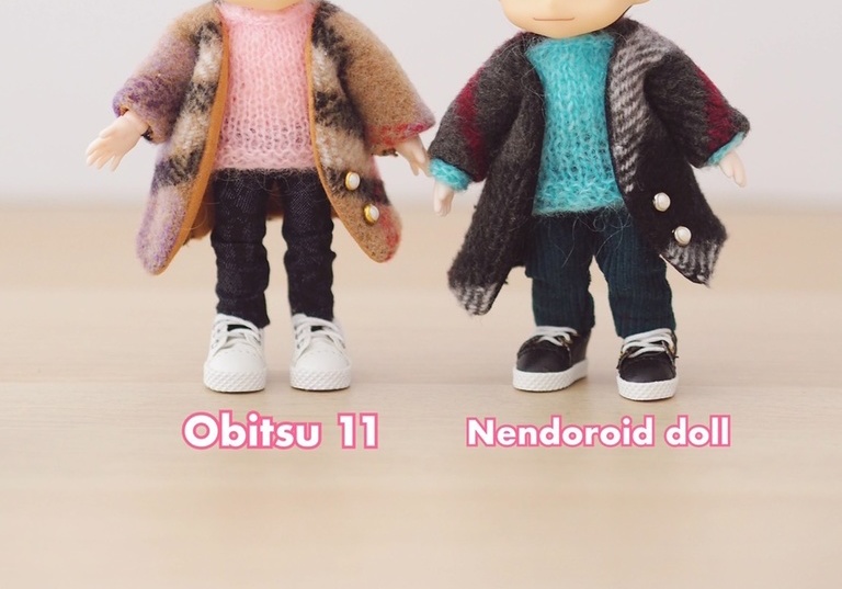 ねんどろいどどーる服 コート vol. 2| 3色