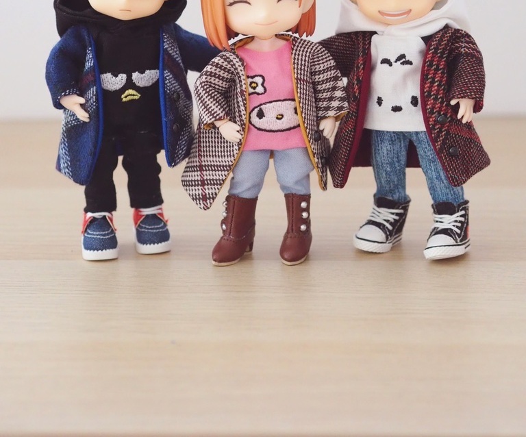 ねんどろいどどーる服 コート vol. 3 | 5色