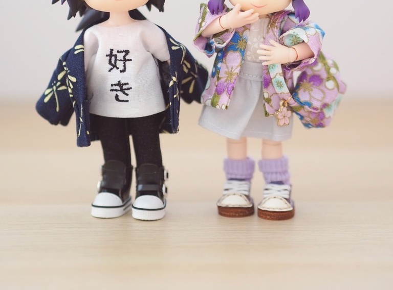刺繡 Tシャツ ねんどろいどどーる服 オビツ11服