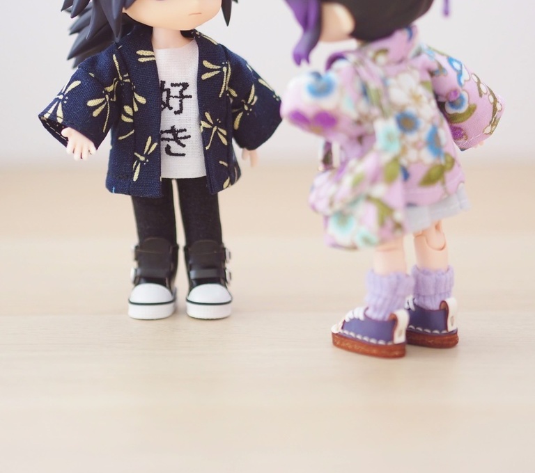 刺繡 Tシャツ ねんどろいどどーる服 オビツ11服