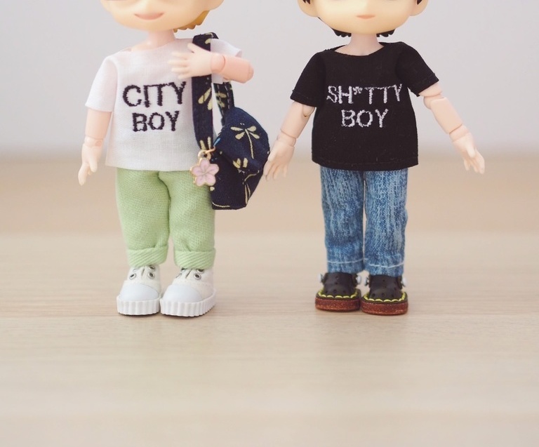 ねんどろいどどーる オビツ11服 刺繡Tシャツ