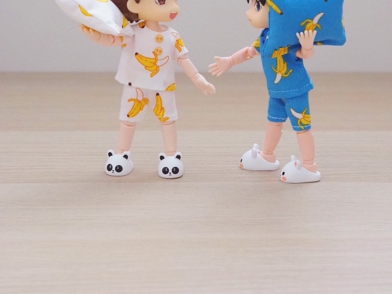 ねんどろいどどーる オビツ11服 パジャマセット+枕 | 3色