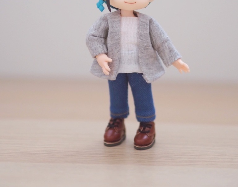 カーディガン ねんどろいどどーる服 オビツ11服 - Moko's Dolls