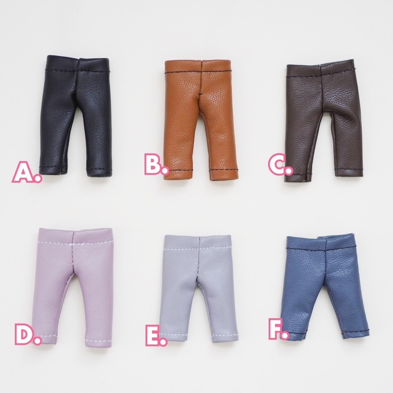 革のズボン ねんどろいどどーる服 オビツ11服