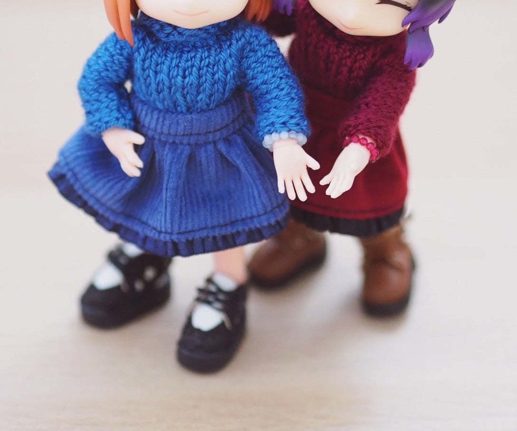 ねんどろいどどーる オビツ11 スカート+セーターセット