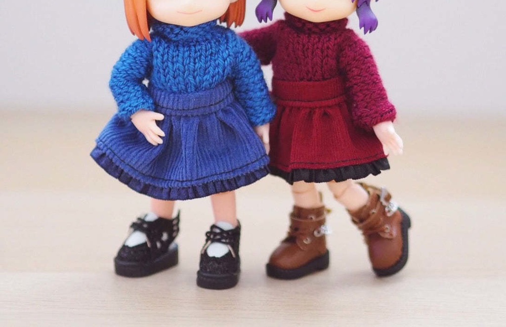 スカート ねんどろいどどーる服 オビツ11服