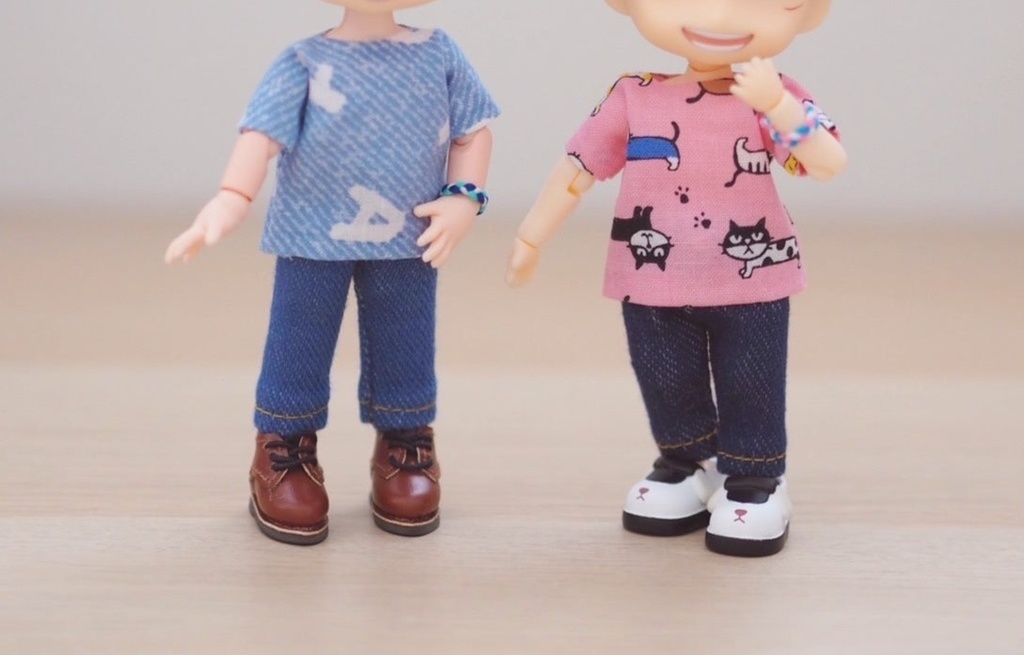 スキニージーンズ ねんどろいどどーる服 オビツ11服