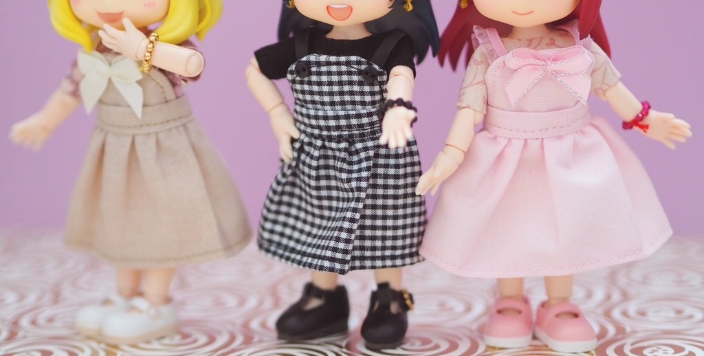 ドレス ねんどろいどどーる服 オビツ11服