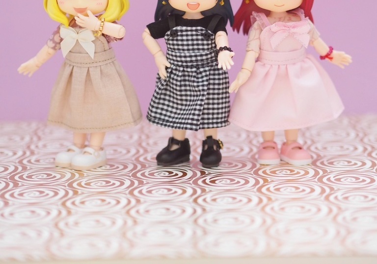 ドレス ねんどろいどどーる服 オビツ11服