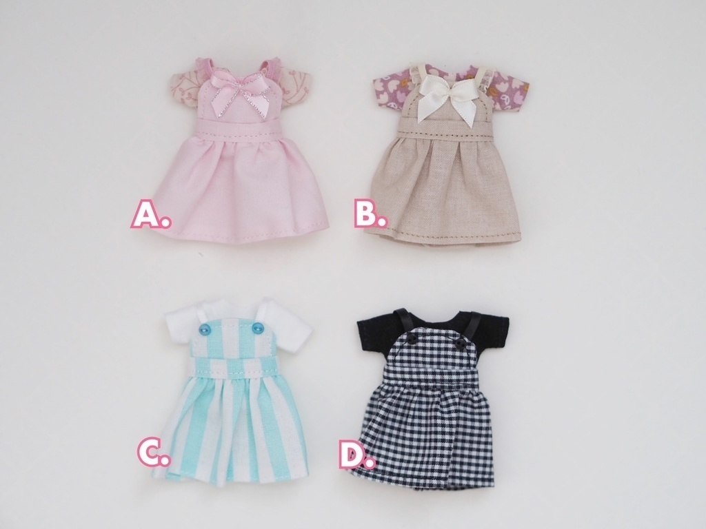 ねんどろいどどーる服 オビツ11服 ドレスセット 