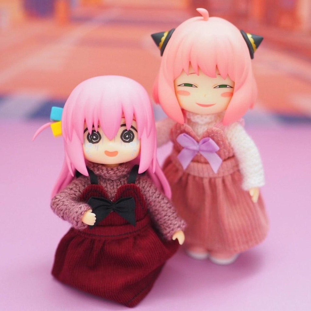 オーバーオールドレスセット ねんどろいどどーる服 オビツ11服