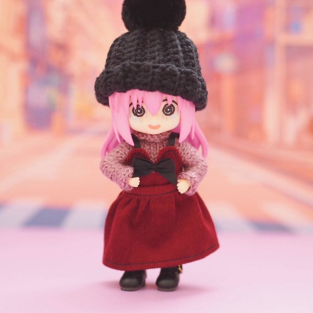オーバーオールドレスセット ねんどろいどどーる服 オビツ11服