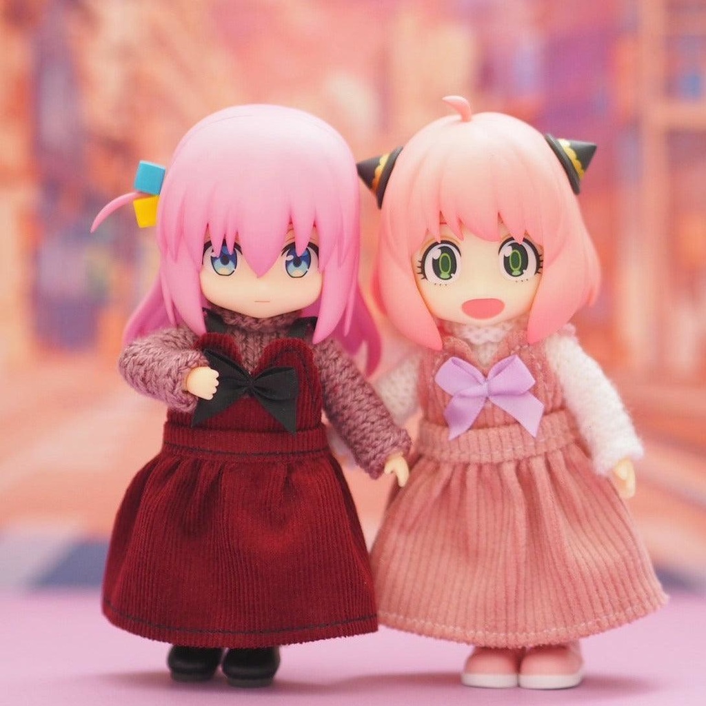オーバーオールドレスセット ねんどろいどどーる服 オビツ11服