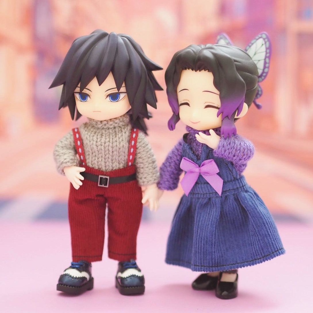 オーバーオールドレスセット ねんどろいどどーる服 オビツ11服