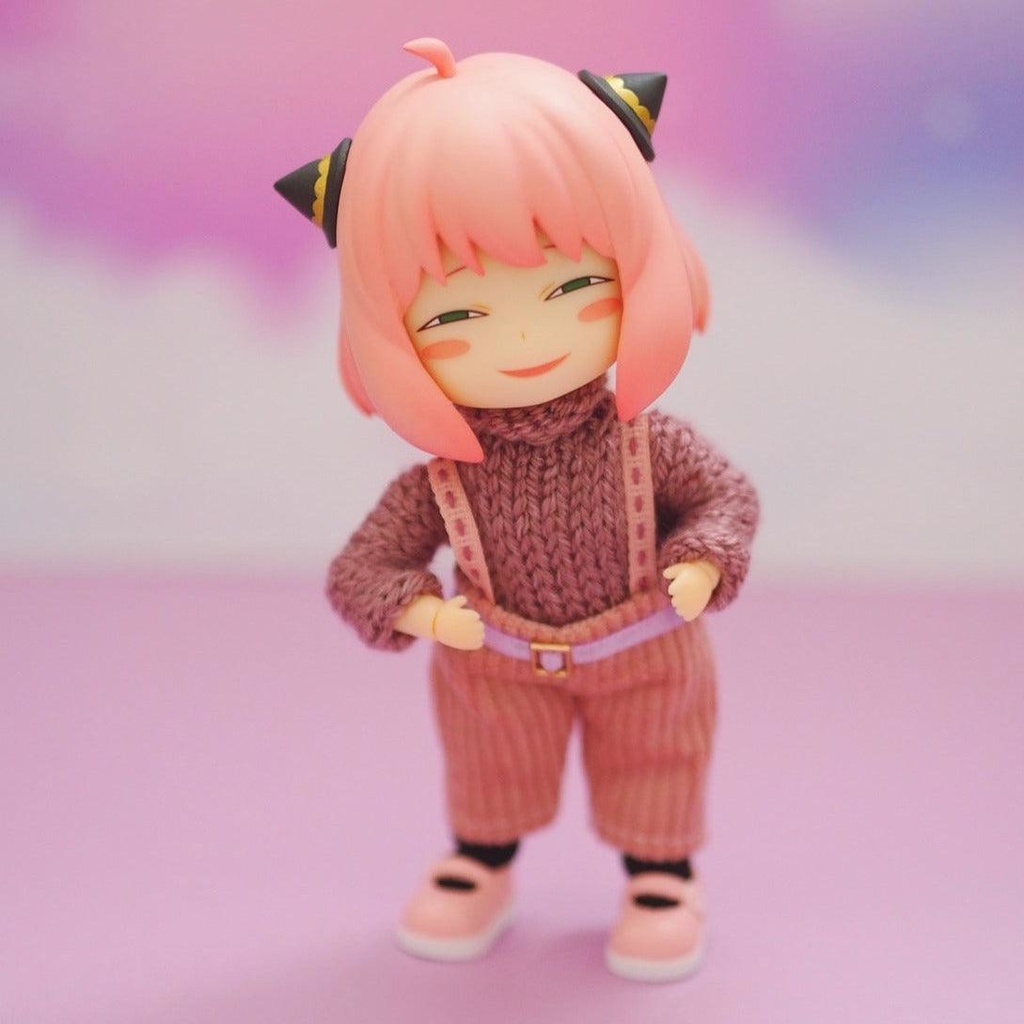 オーバーオールパンツ ねんどろいどどーる服 オビツ11服