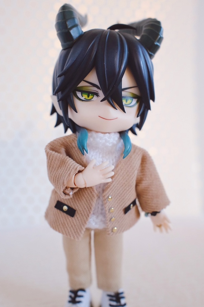 【オビツ11/ねんどろいどどーる】エレガント・コートスーツ3点セット(全4色)