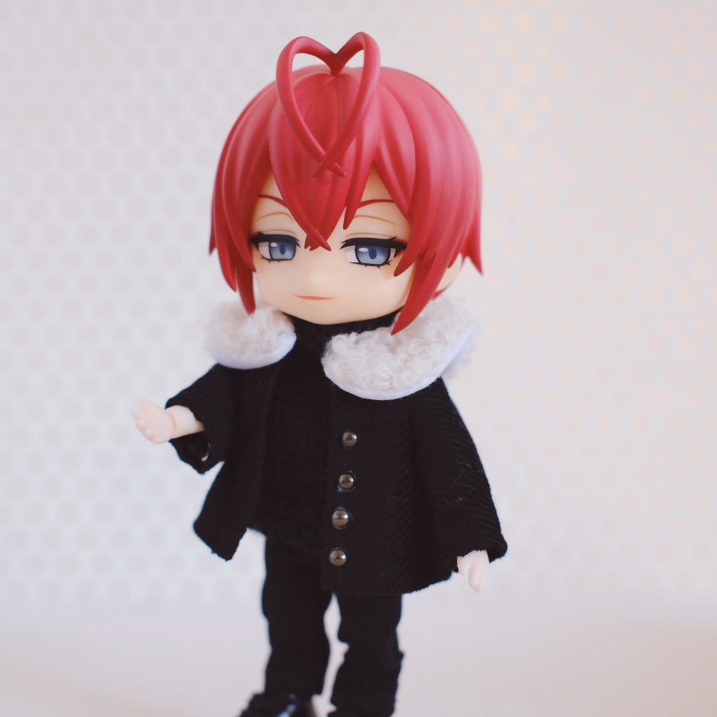 【オビツ11/ねんどろいどどーる】襟ファー付きコーデュロイコート(全3色)