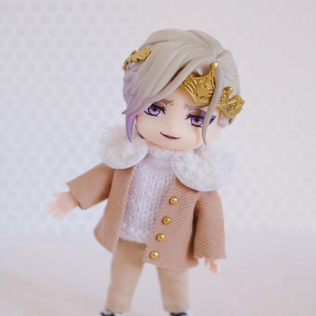 【オビツ11/ねんどろいどどーる】襟ファー付きコーデュロイコート・3ピースセット(全3色)