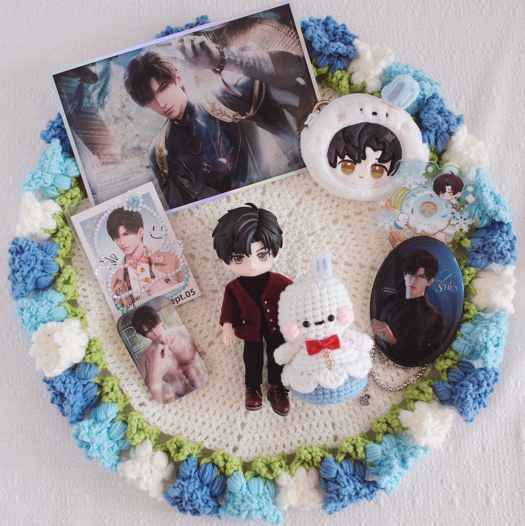 推し活 お花型ブランケット&鉢セット(ぬいぐるみ・トレカ用)