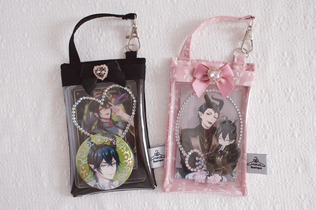 リボン付き バディキャリーバッグ ミニ(ミニぬい・トレカ用ポーチ)