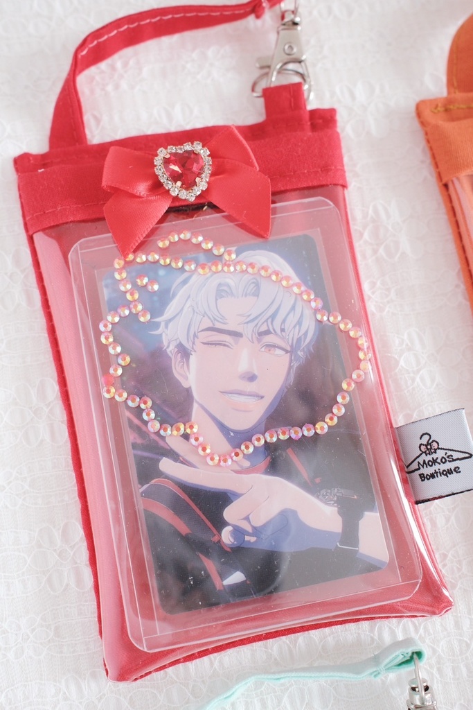 リボン付き バディキャリーバッグ ミニ(ミニぬい・トレカ用ポーチ)