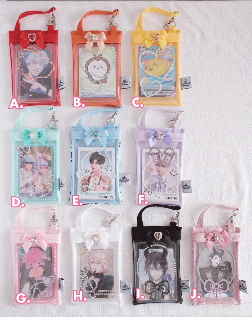 リボン付き バディキャリーバッグ ミニ(ミニぬい・トレカ用ポーチ)