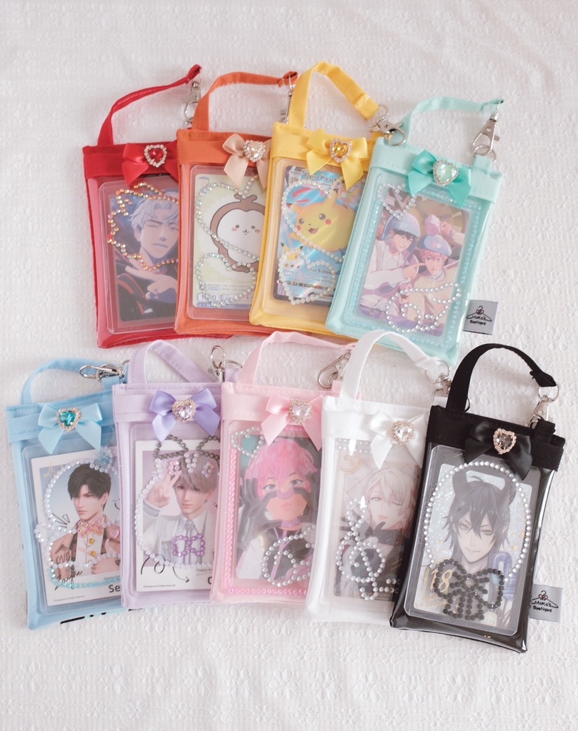 リボン付き バディキャリーバッグ ミニ(ミニぬい・トレカ用ポーチ)