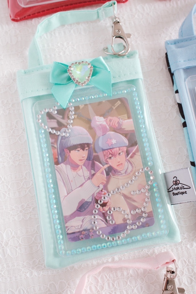 リボン付き バディキャリーバッグ ミニ(ミニぬい・トレカ用ポーチ)