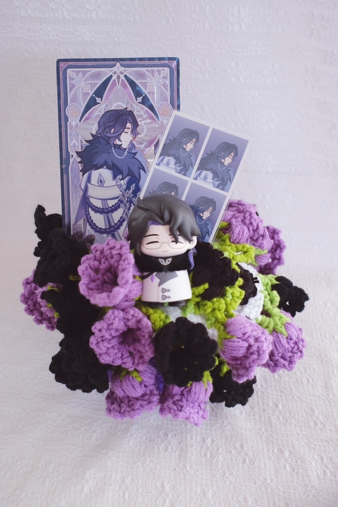 推し活 お花型ブランケット&鉢セット(ぬいぐるみ・トレカ用)