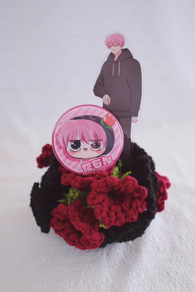 推し活 お花型ブランケット&鉢セット(ぬいぐるみ・トレカ用)