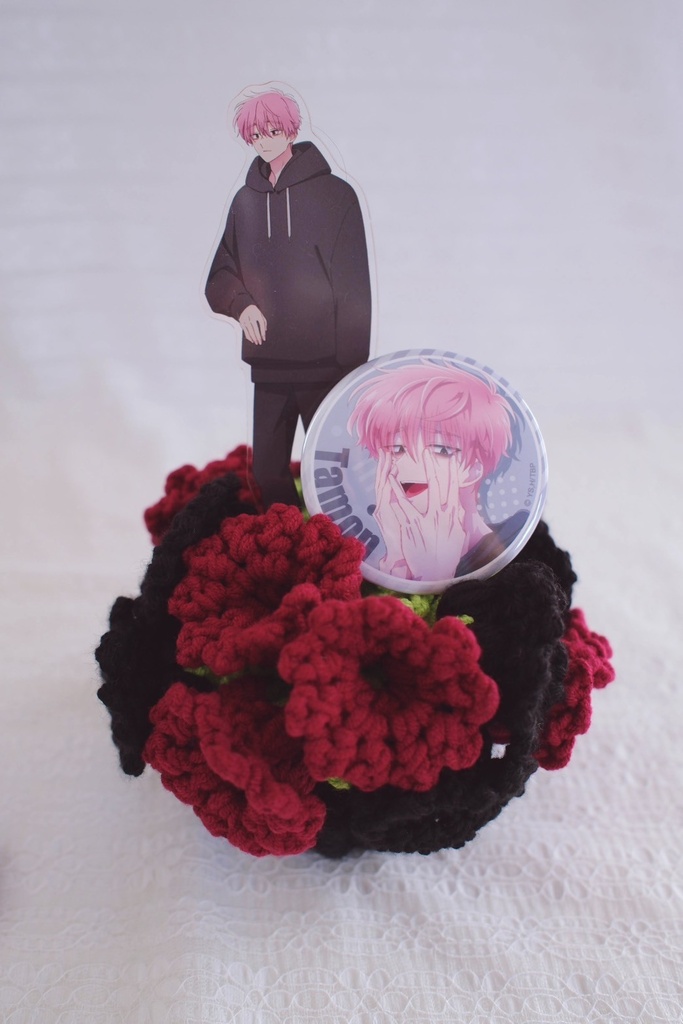 推し活 お花型ブランケット&鉢セット(ぬいぐるみ・トレカ用)