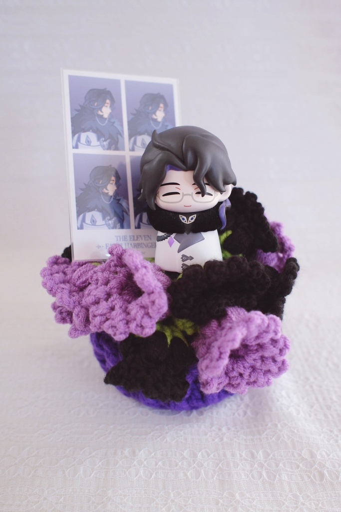 推し活 お花型ブランケット&鉢セット(ぬいぐるみ・トレカ用)