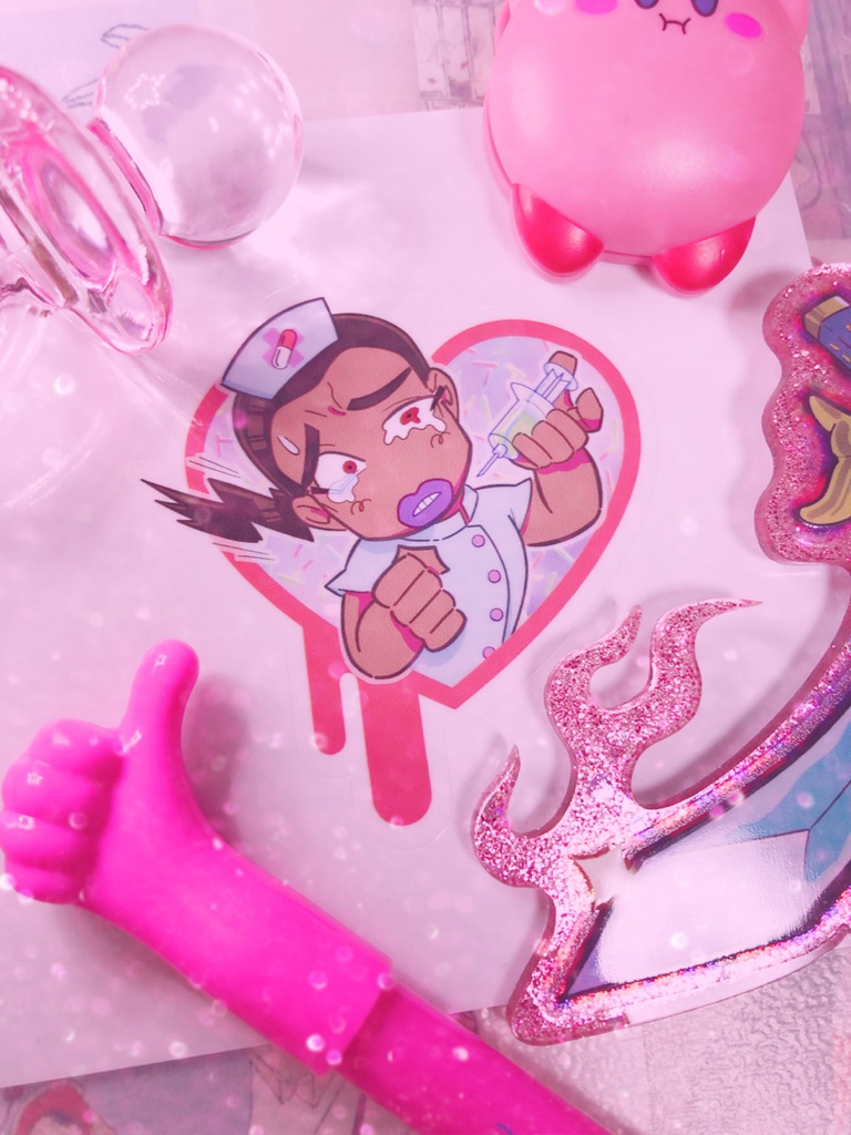 チャカナースステッカー