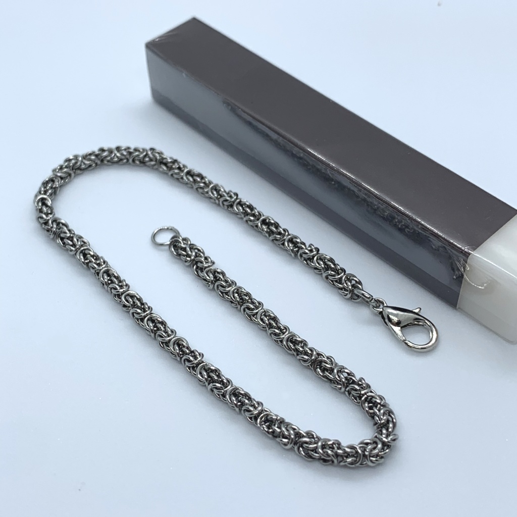 極細チェインメイル、ブレスレット