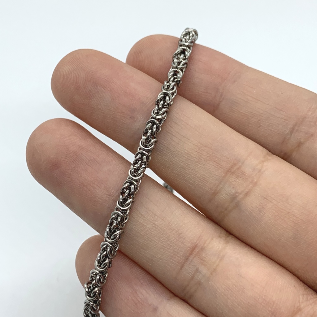 極細チェインメイル、ブレスレット