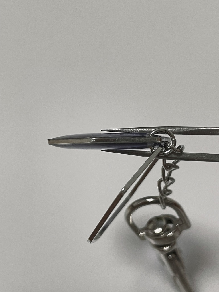 六角形キーホルダー