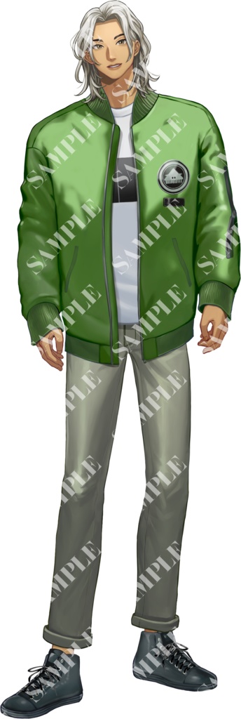 【立ち絵素材】男性_全身