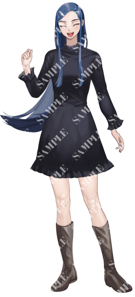 【立ち絵素材】女性_全身