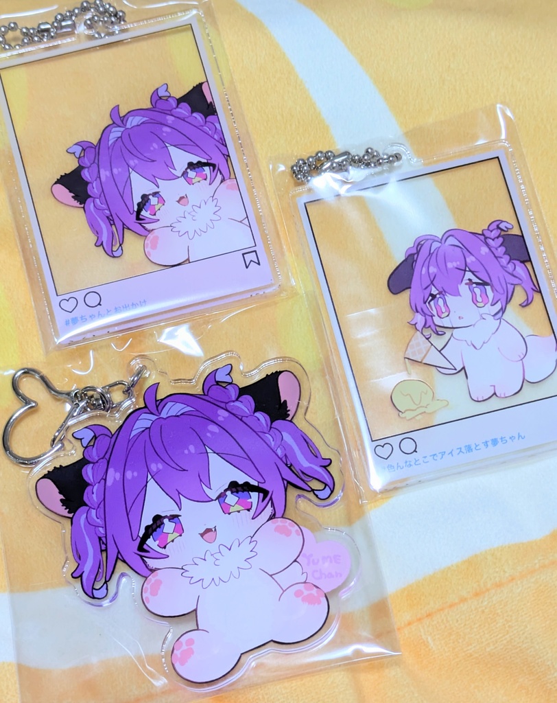 【3点セット】いつでも一緒💞夢ちゃん