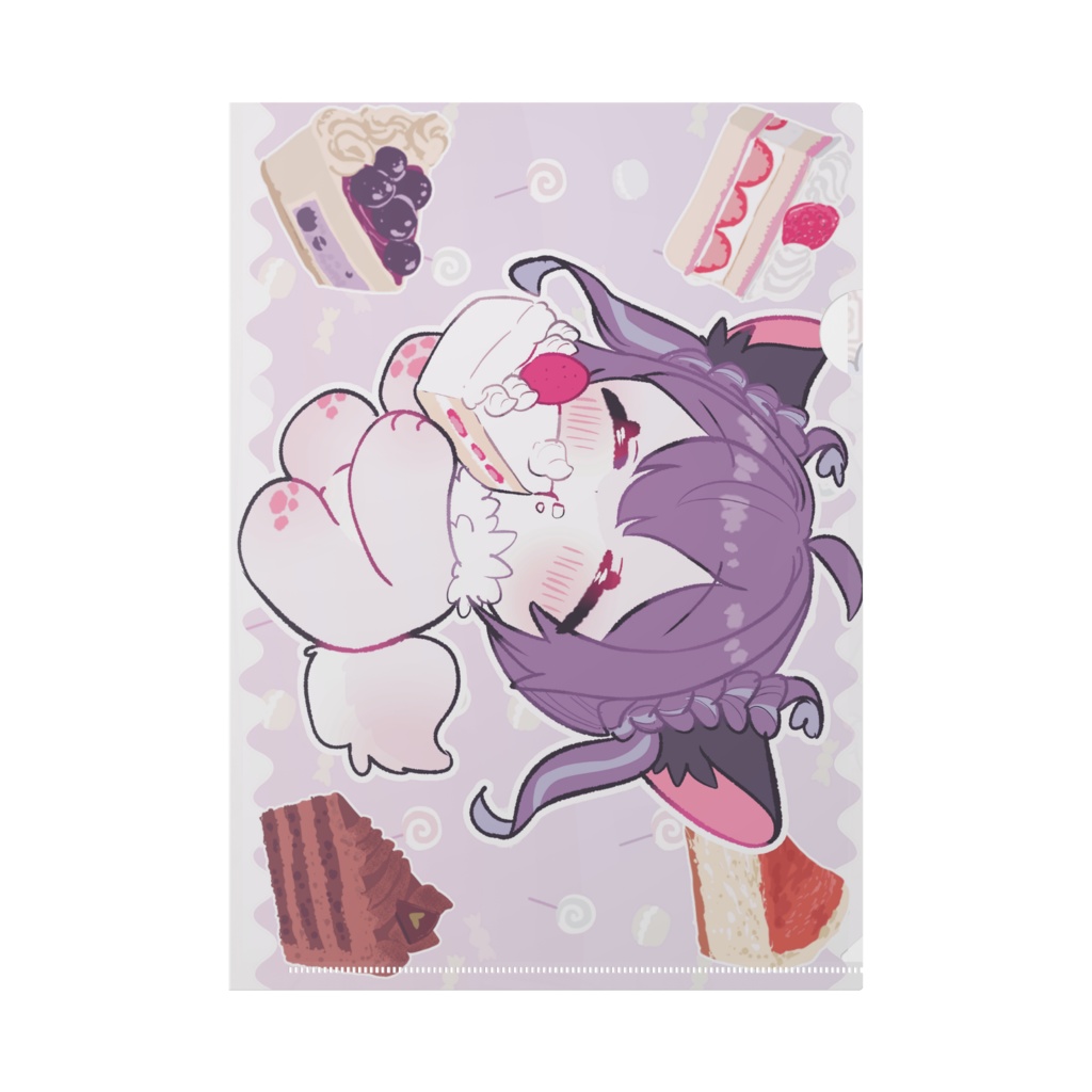 🌸夢ちゃん満腹クリアファイル🌸