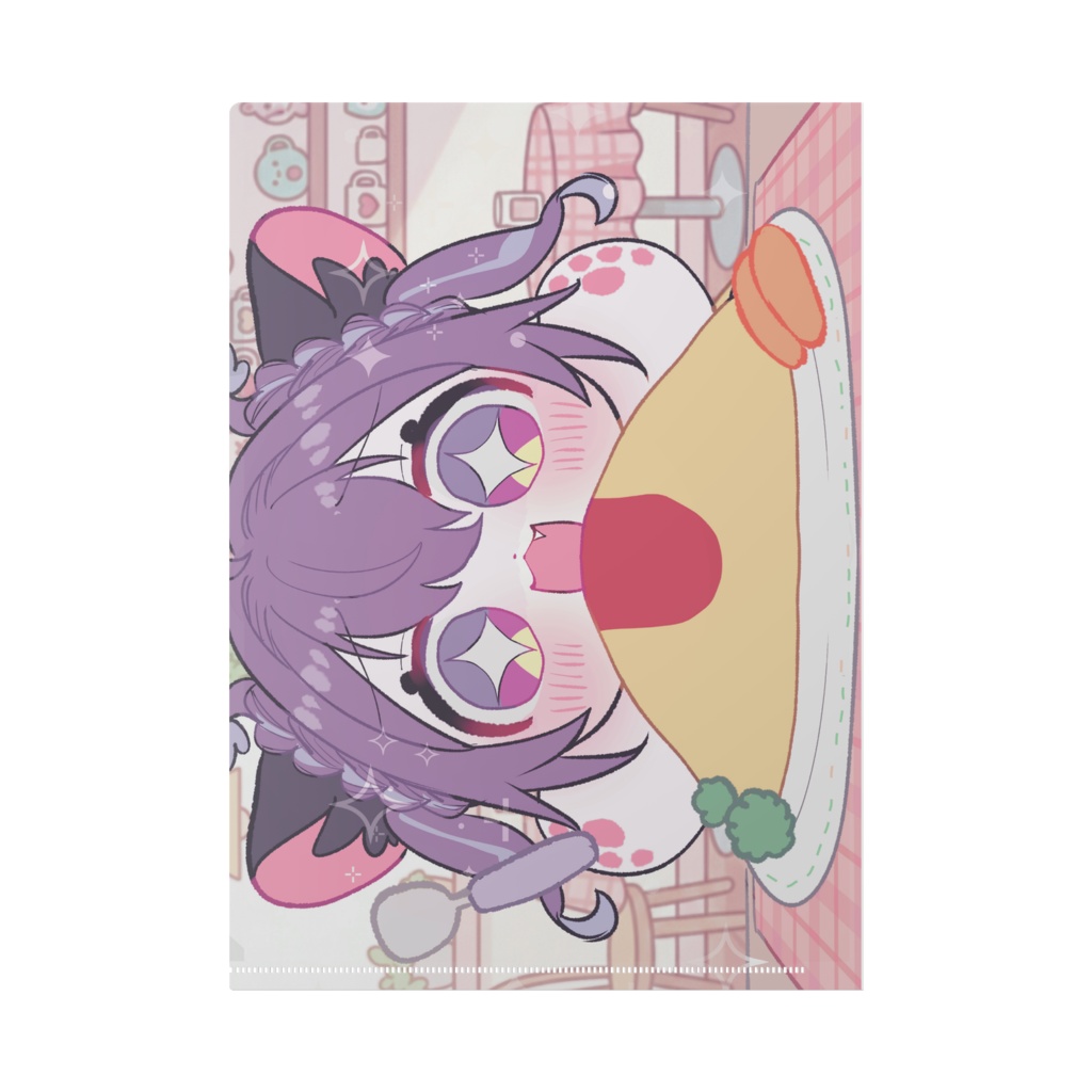 🌸夢ちゃん満腹クリアファイル🌸