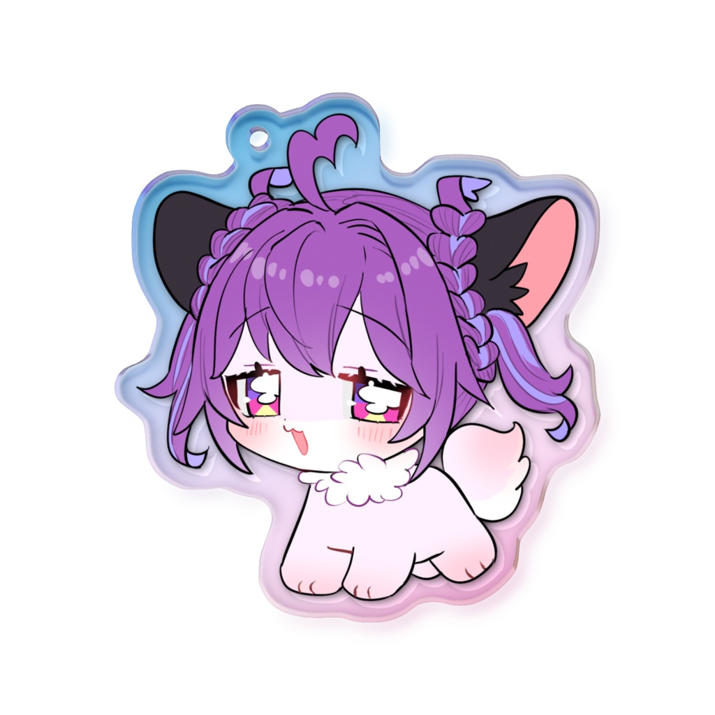 夢ちゃん🌸オーロラアクキー