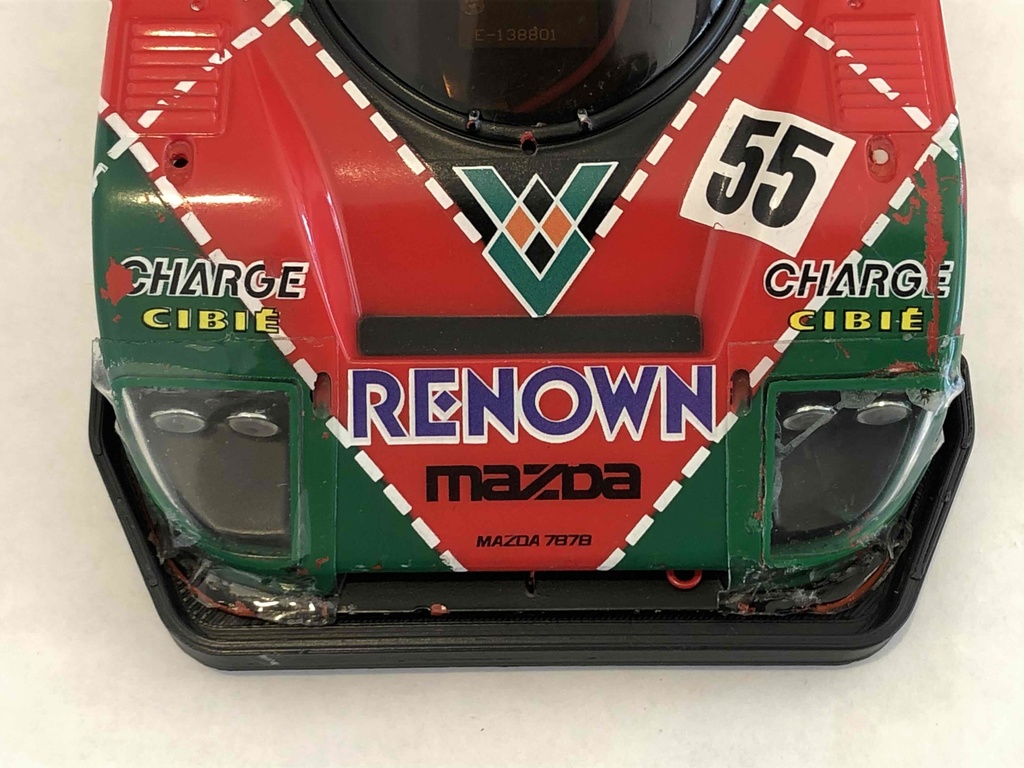 ミニッツ Mini-Z MAZDA 787B 専用バンパー 3Dプリント用データ