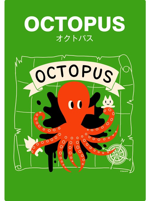 Tシャツ(オクトパス)