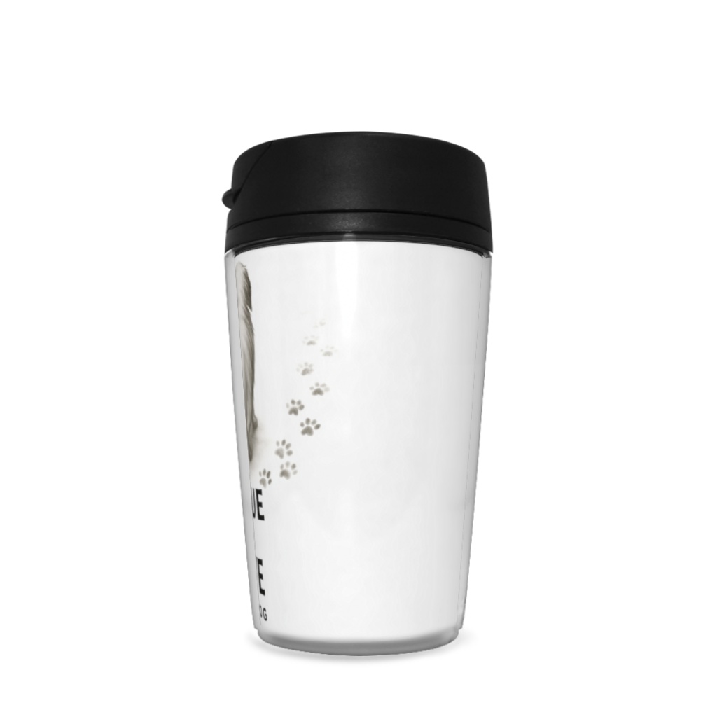 Rescue is Love 英国ゴールデンの後ろ姿タンブラー MiraDog