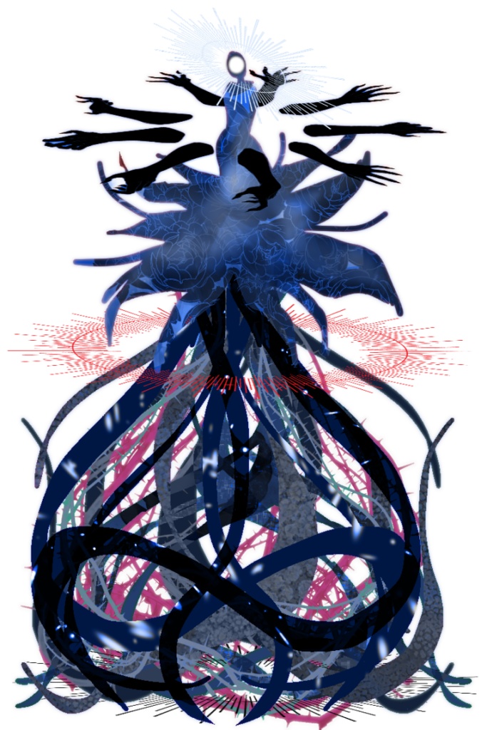 クトゥルフ神話TRPG 神話的生物立ち絵 壱