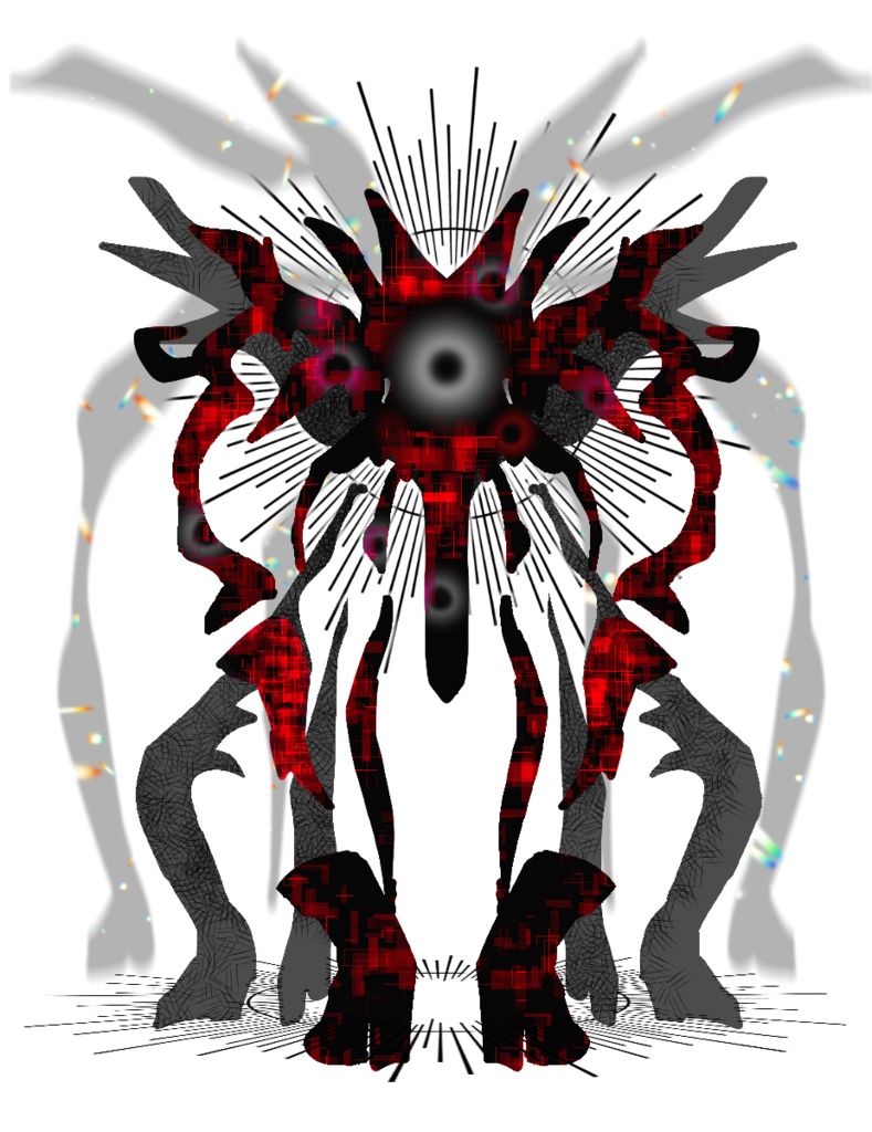 クトゥルフ神話TRPG 神話的生物立ち絵 壱