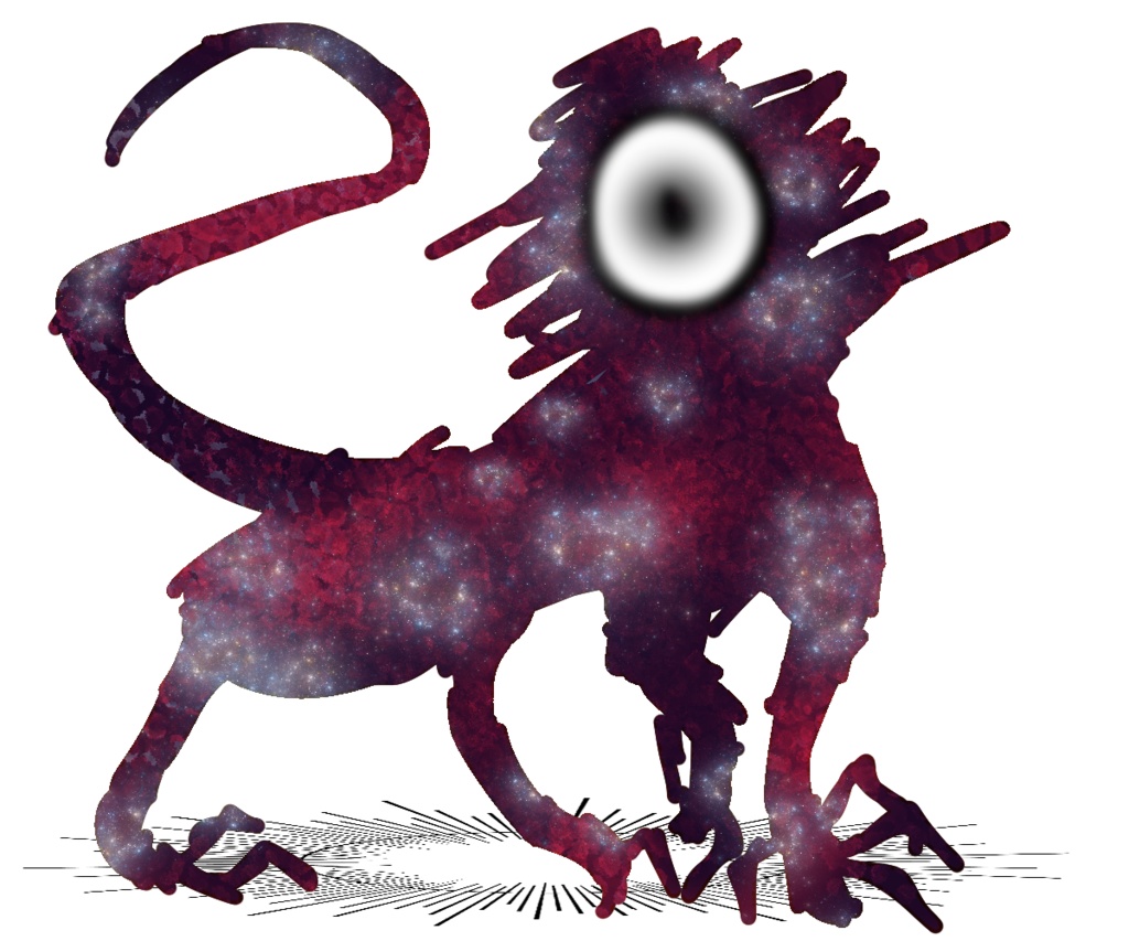 クトゥルフ神話TRPG 神話的生物立ち絵 壱