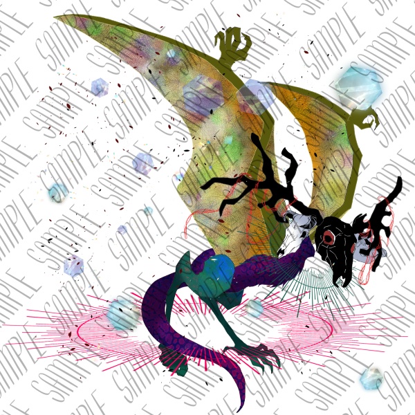 クトゥルフ神話TRPG 神話的生物立ち絵 弐