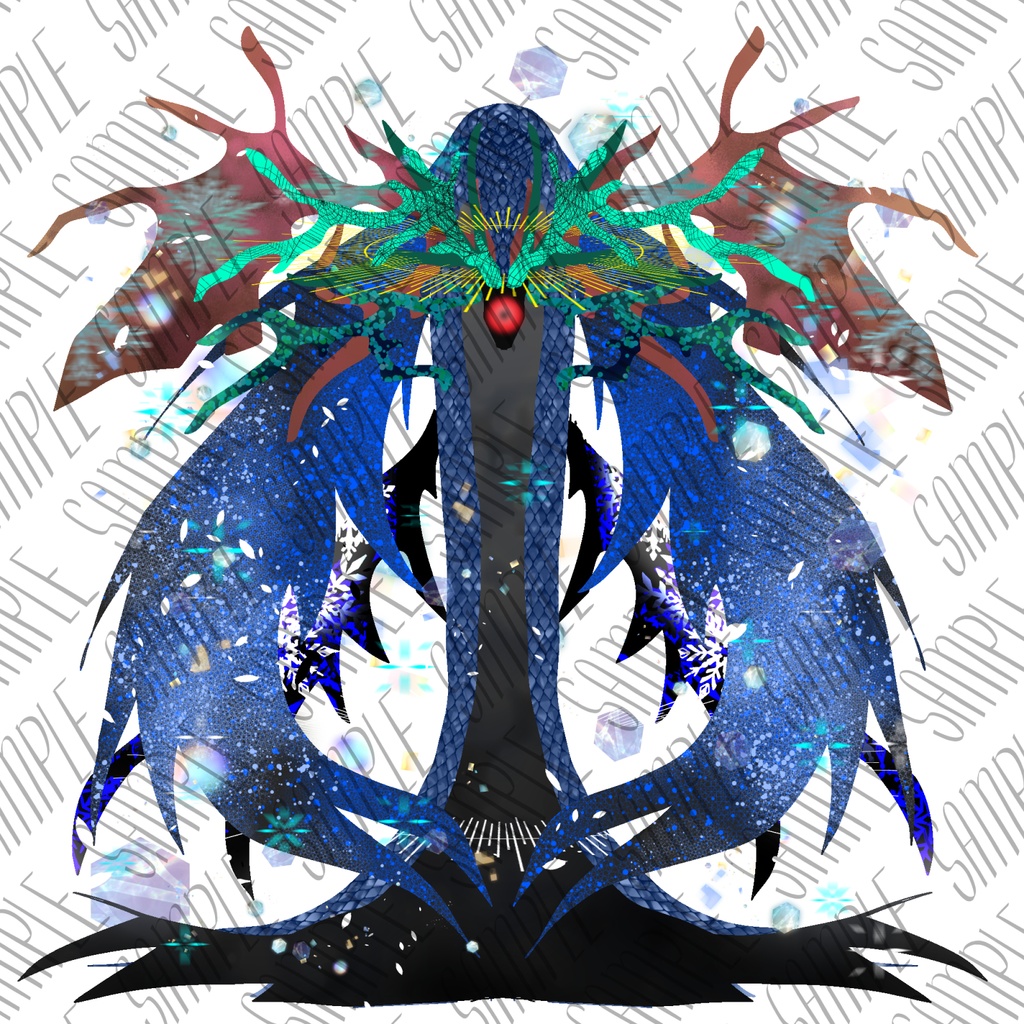 クトゥルフ神話TRPG 神話的生物立ち絵 弐